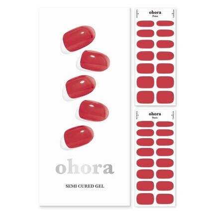 

Полуотвержденные гелевые полоски для ногтей ohora N Tint Brick