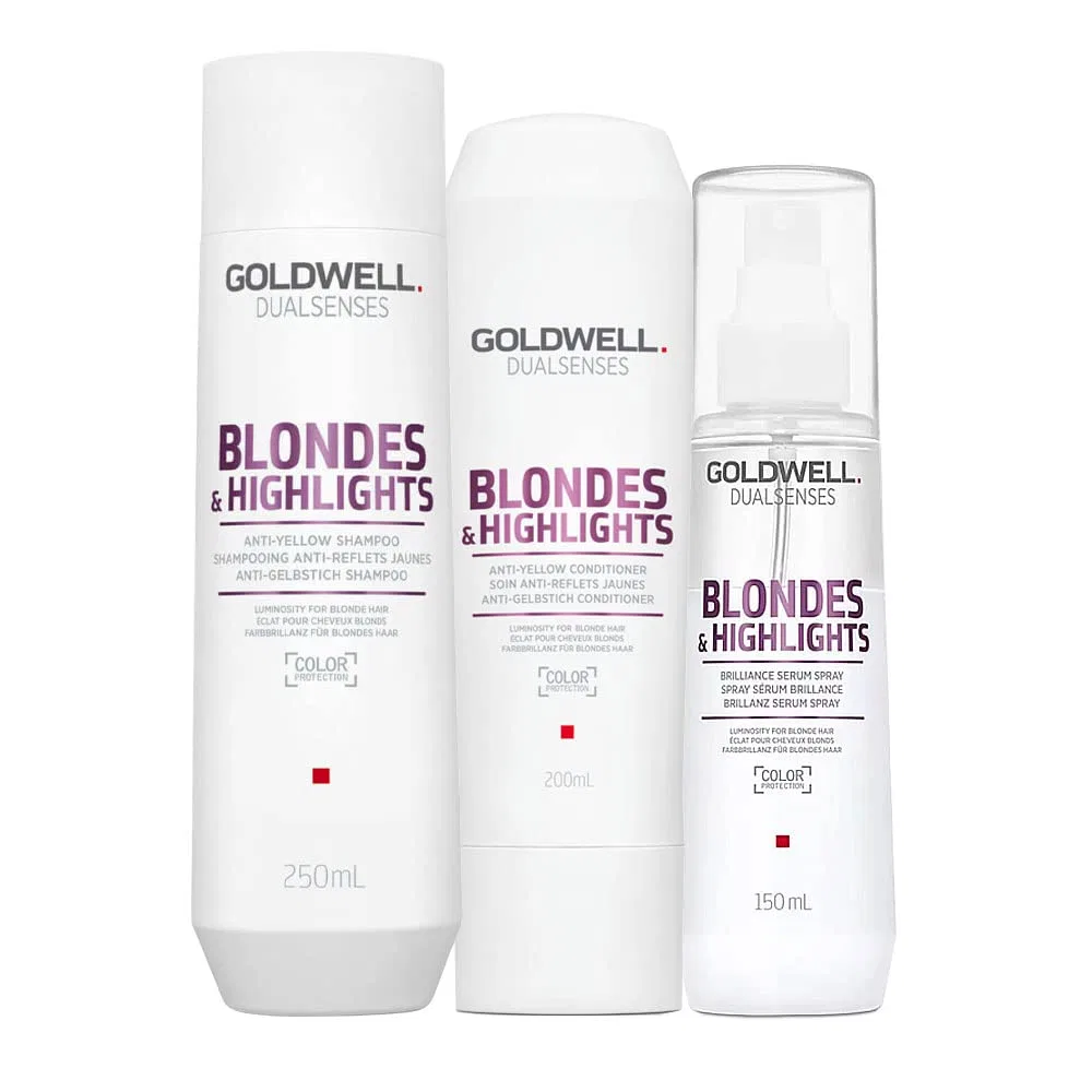 Набор для светлых и мелированных волос «Dualsenses Blonde & Highlights» от Goldwell Goldwell