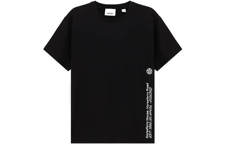 

Женская футболка Burberry, цвет Black