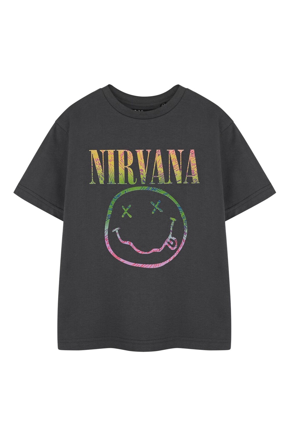 

Детская лицензионная футболка Nirvana Vanilla Underground, серый