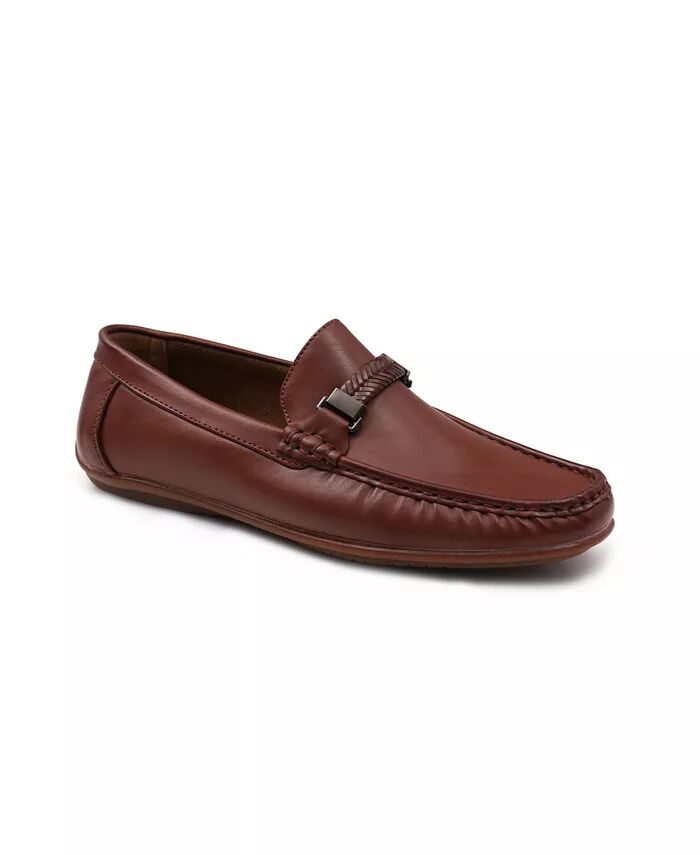 

Мужские мокасины Madrid Comfort Driver Slip-On Aston Marc, коричневый/бежевый