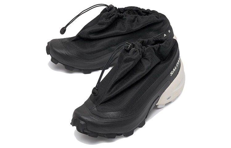Кроссовки женские Mm6 Maison Margiela x Salomon Cross, черный — фото 2