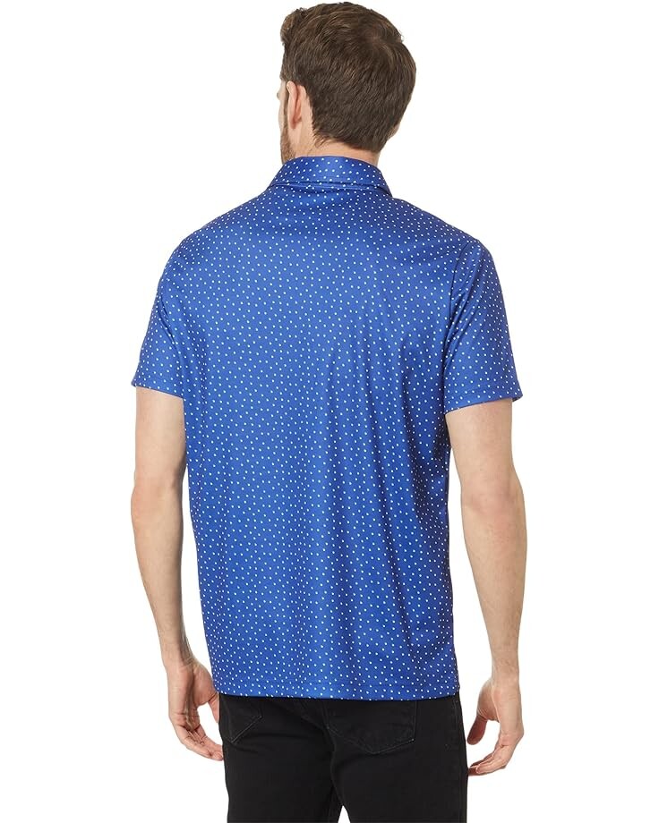 

Поло U.S. POLO ASSN. Shadow Dot Polo Shirt, цвет Blue Raft