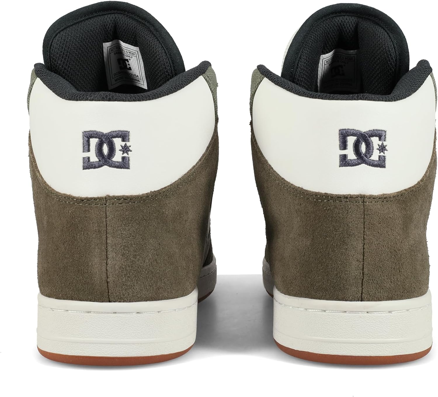 Мужские кеды для скейтборда DC Shoes 43i Manteca 4 HI, хаки/оливковый — фото 3