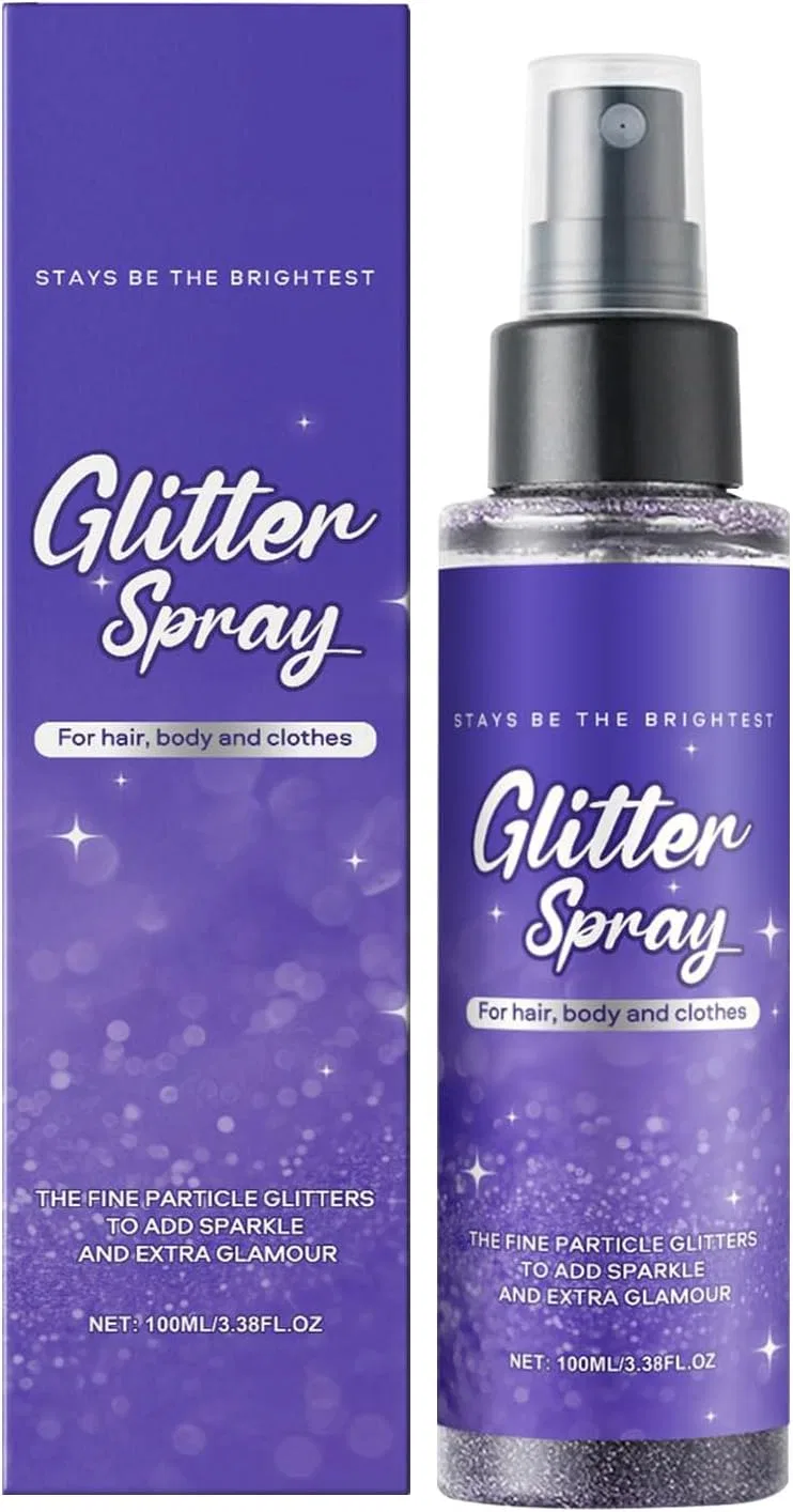 Блеск-спрей для тела и волос Glitter Spray, 150 мл