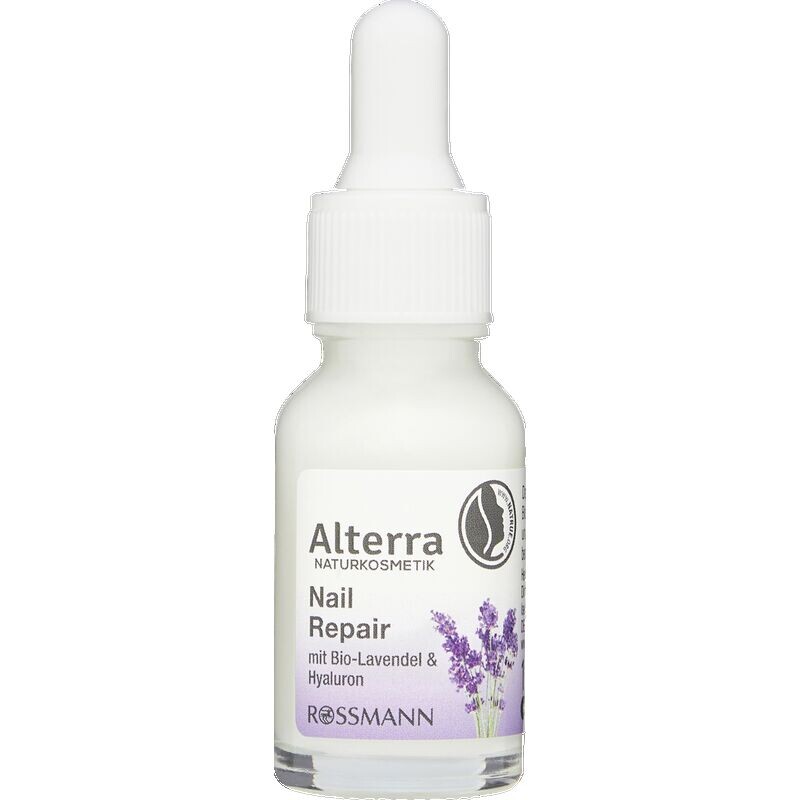 

Восстановление ногтей органической лавандой и гиалуроновой кислотой Alterra NATURKOSMETIK, 15 ml