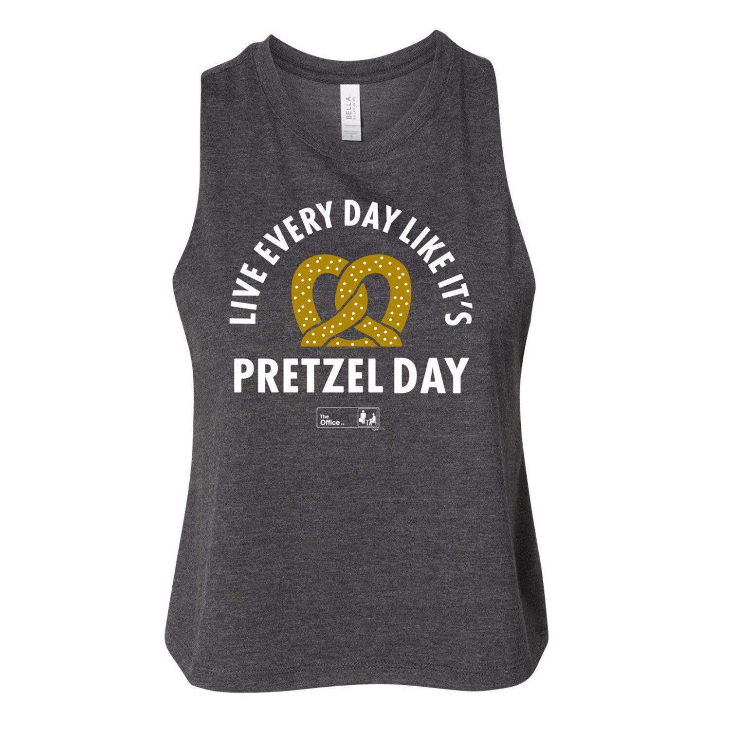 

Укороченная майка The Office Pretzel Day для юниоров Licensed Character
