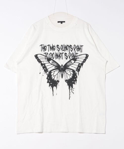 

８(eight) Футболка с графическим принтом и подвеской, Eight, белый