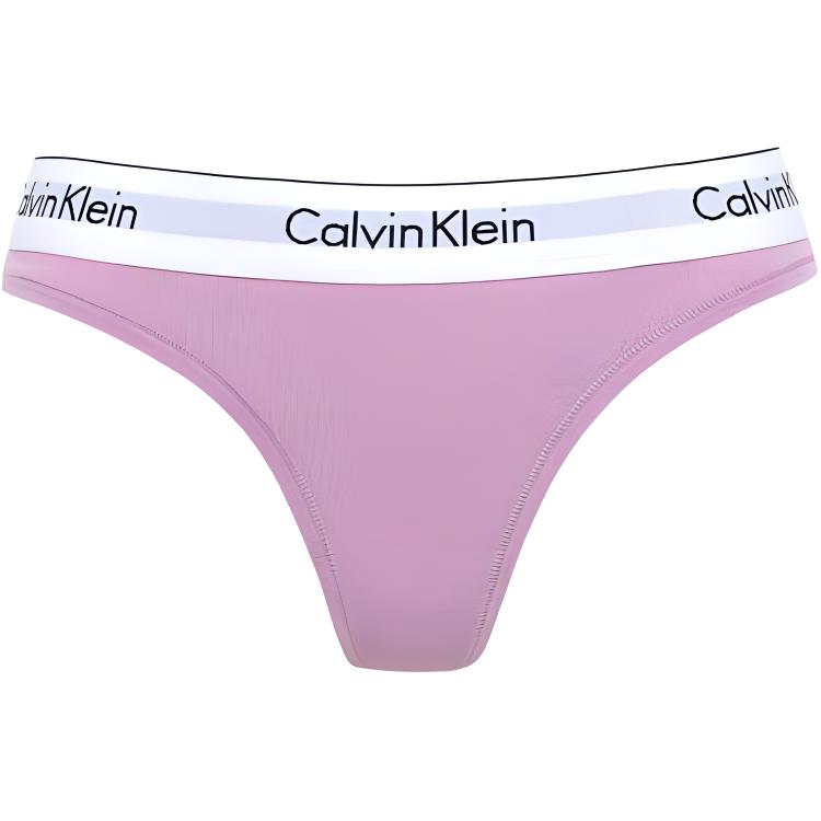 

Calvin Klein Трусы-стринги CK/THONG Женские 1 пара Кожаные Pink