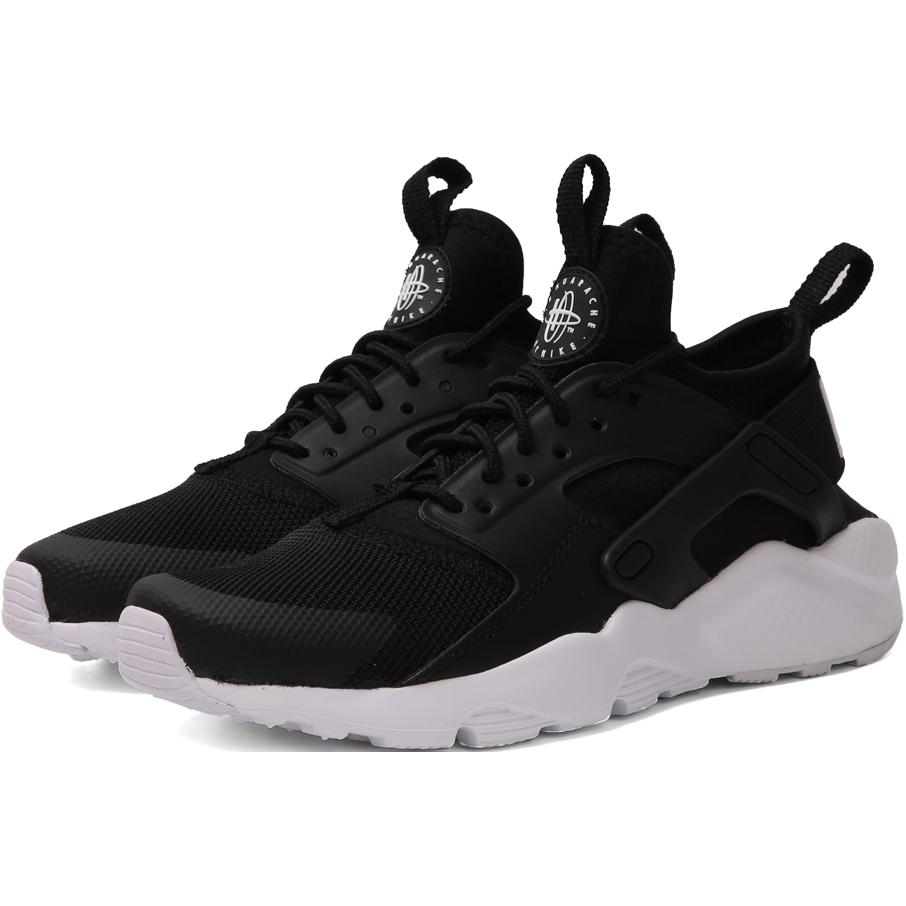 Nike Детские кроссовки Air Huarache для бега низкие противоскользящие износостойкие черные для подростков — фото 4