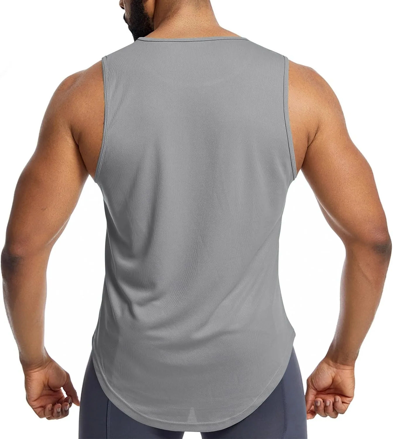 Мужская майка для тренировок Sleeveless Lightweight Muscle Fit — фото 2