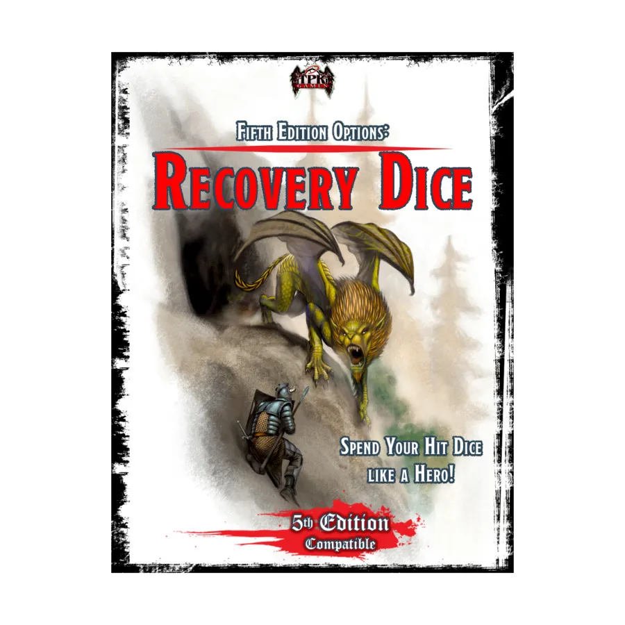 

Fifth Edition Options - Recovery Dice, Dungeons & Dragons (5th Edition) (Total Party Kill Games), мягкая обложка