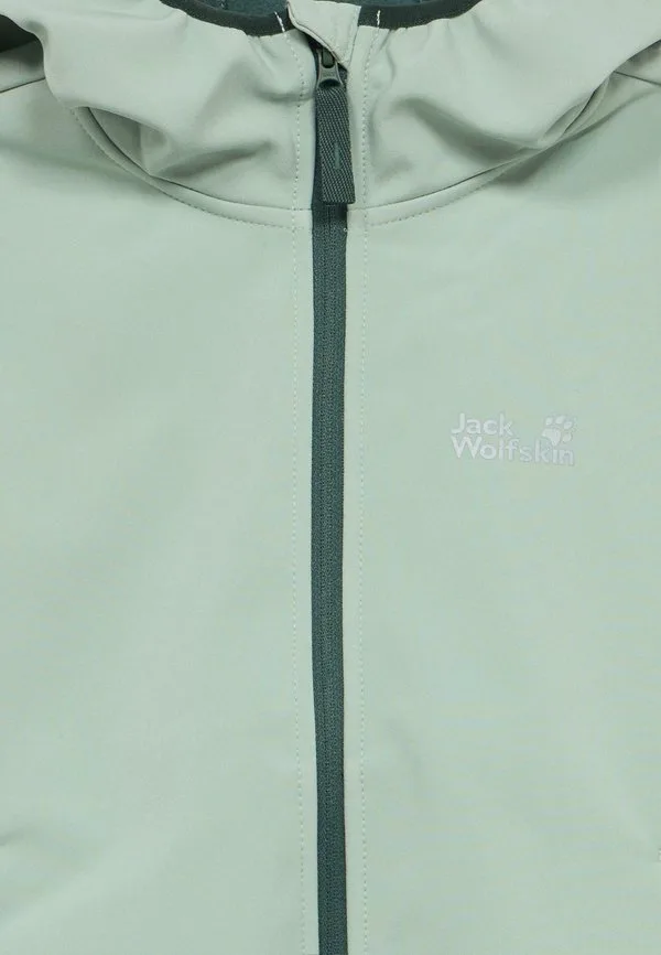 Куртка fourwinds из софтшелла Jack Wolfskin, Green Zinnia — фото 3