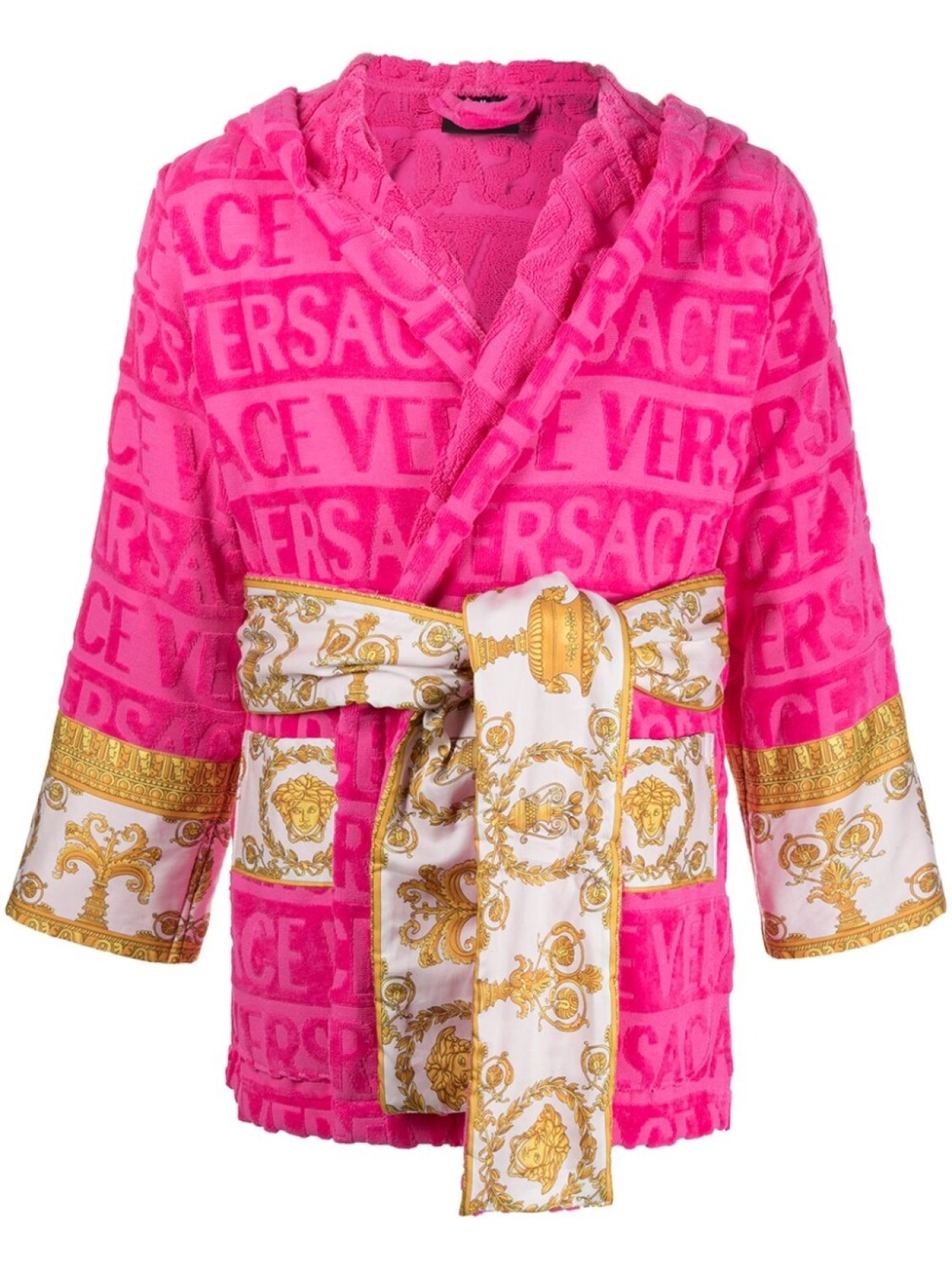 

Versace халат I Love Baroque, розовый