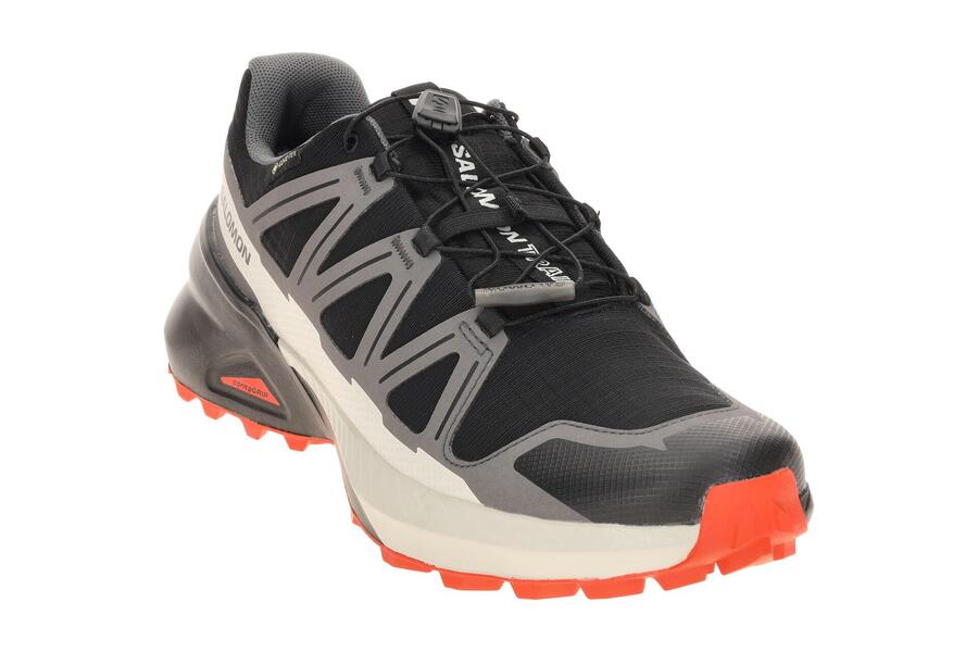 Кроссовки Salomon Speedcross чёрно-красные GORE-TEX 478528 — фото 3