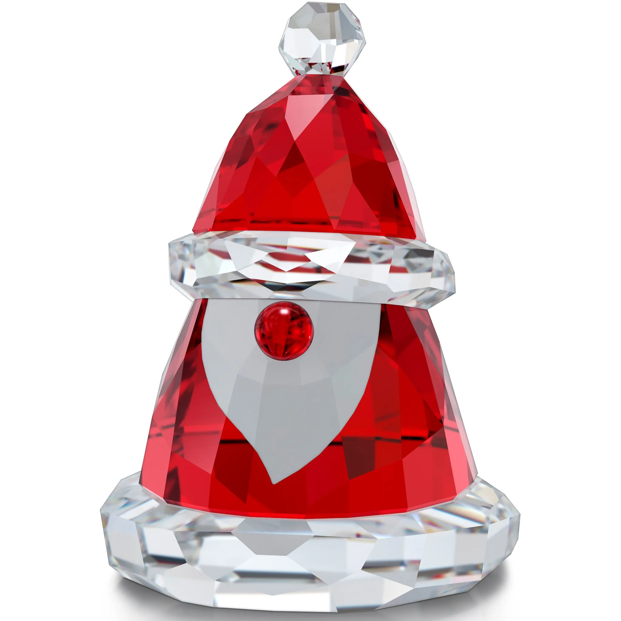 

Декоративная фигурка Swarovski «Хрустальная фигурка Holiday Cheers Santa Claus, маленькая, 5596385», кристалл Swarovski, цвет rot-kristallweiß-weiß