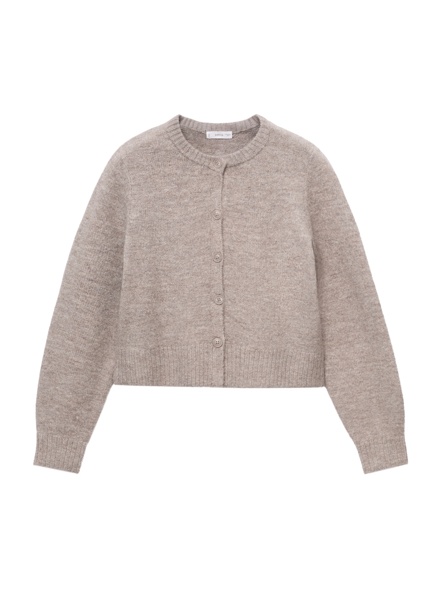 

Вязаный кардиган MANGO TEEN Seoul2, Mottled Brown