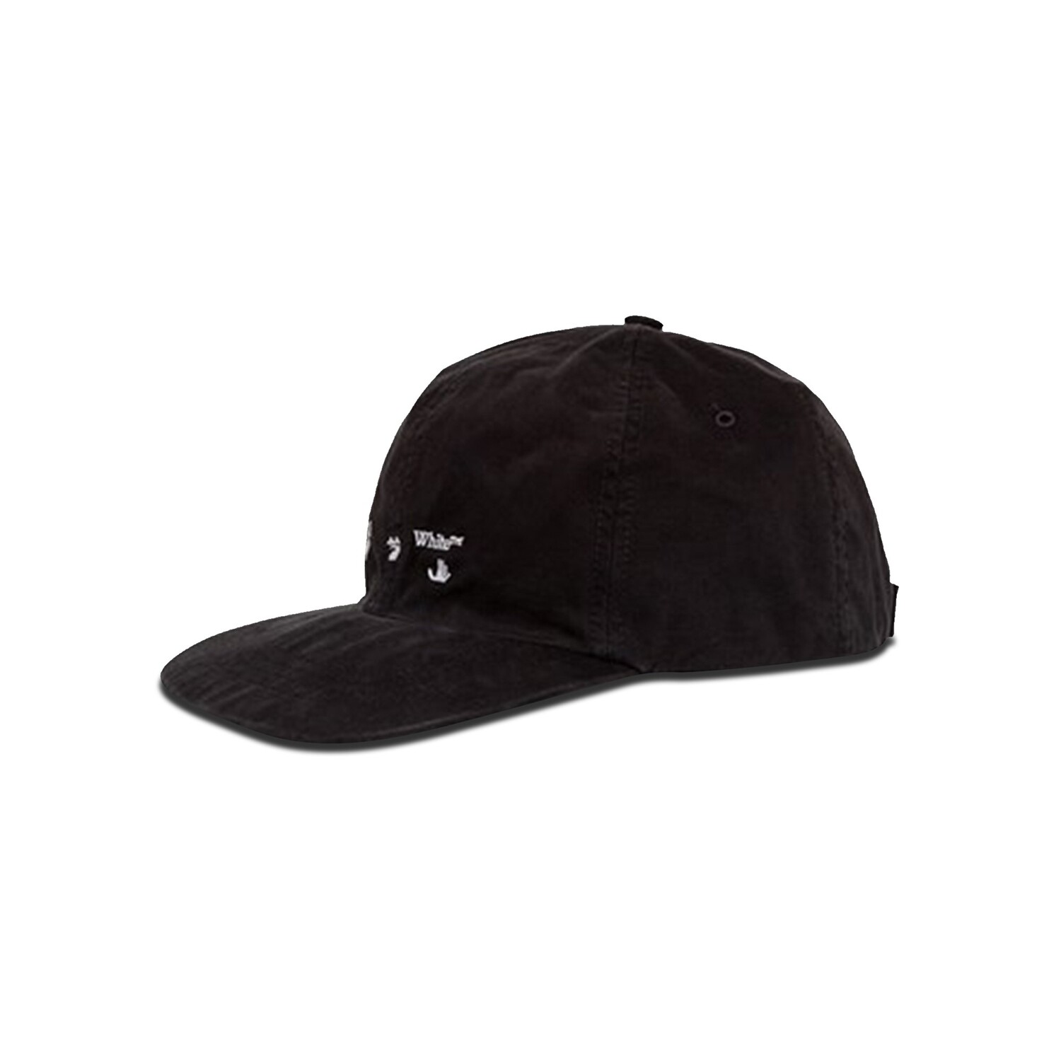 

Бейсболка Off-White с логотипом Черная