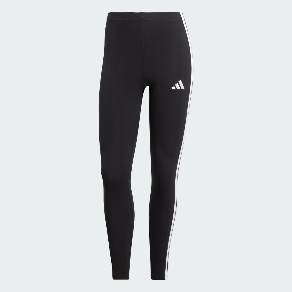 

Леггинсы Adidas Essentials 3-Stripes, черный/белый
