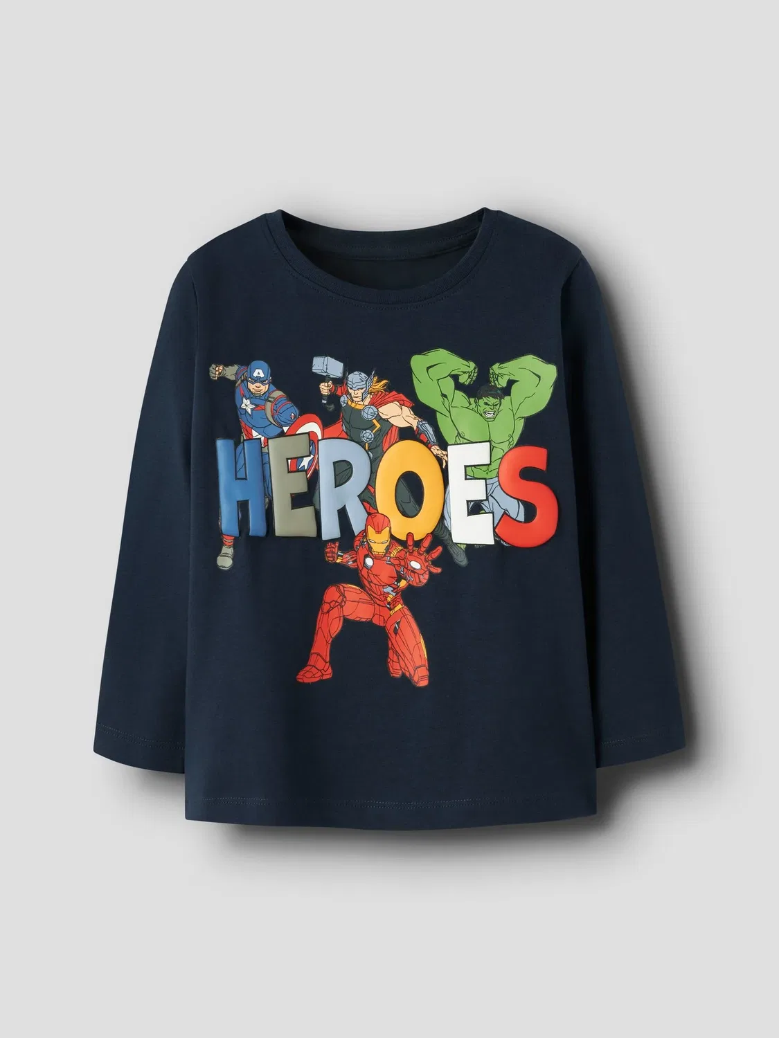 Лонгслив Marvel, Name it, navy blazer — фото 3