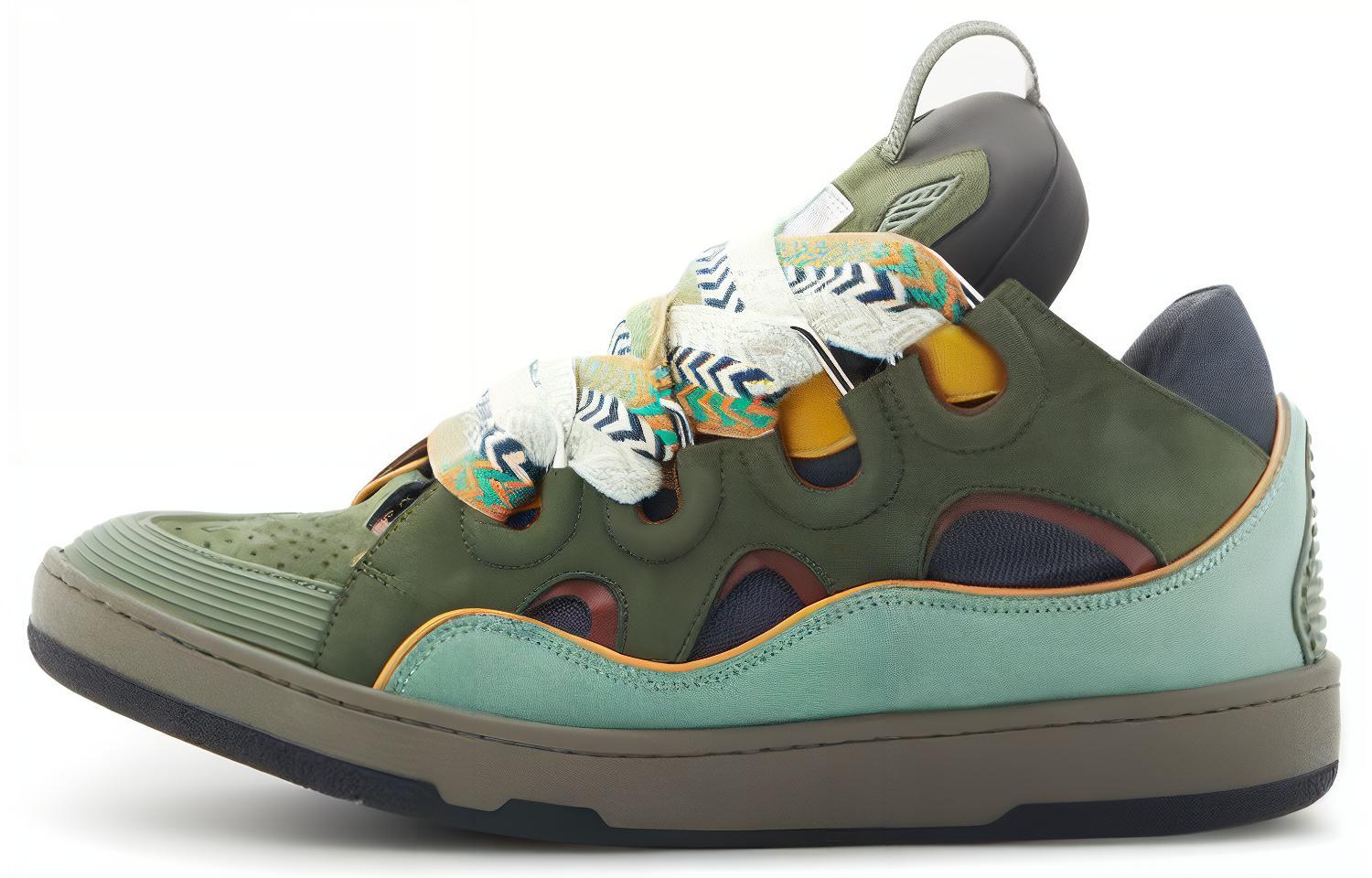 

Lanvin Кроссовки Curb Green