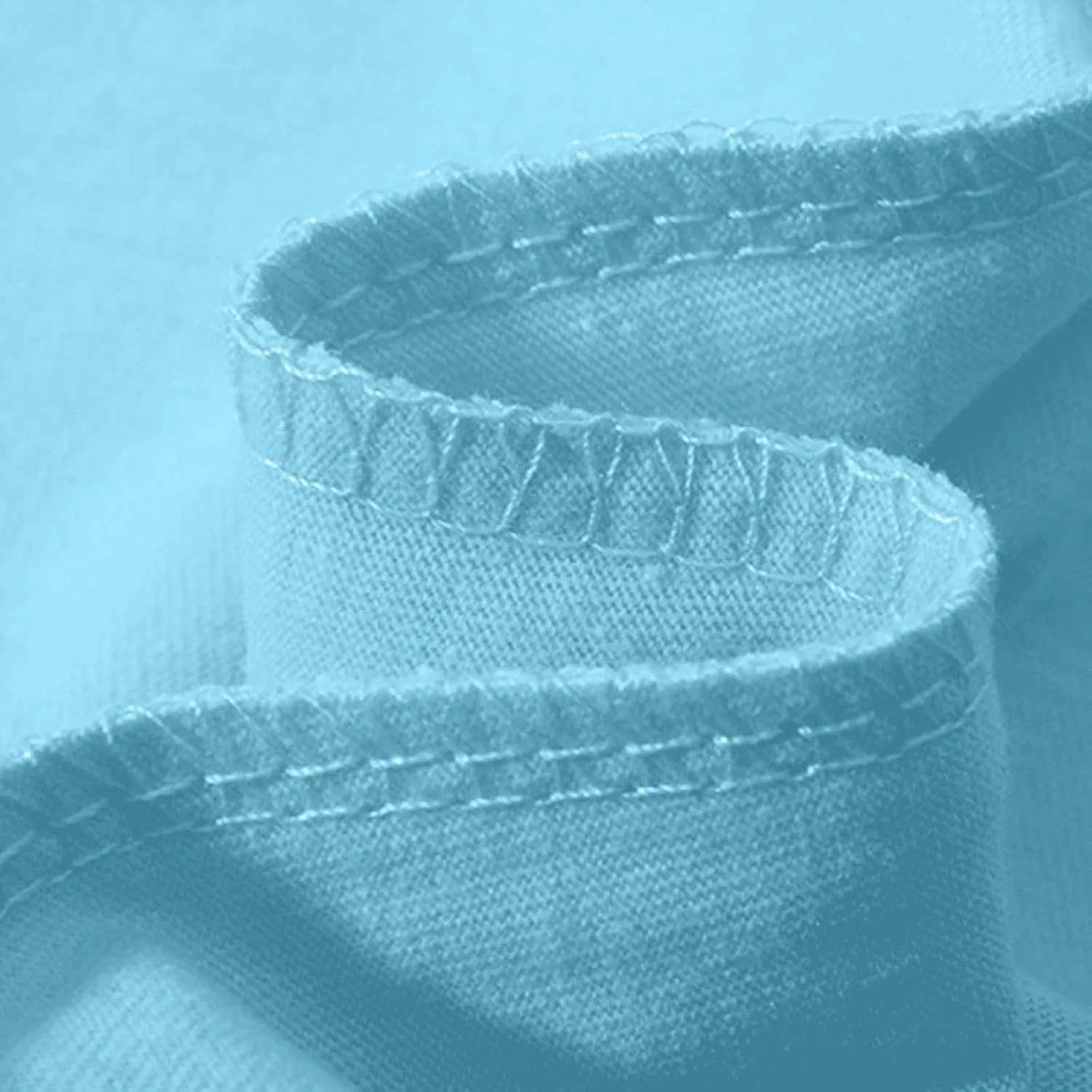 Футболка с графическим принтом Zzalalana, хлопок, Light Blue — фото 4