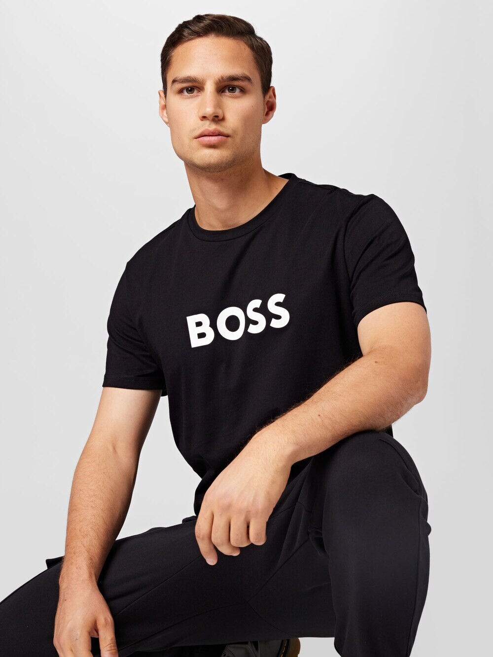 Футболка BOSS Black, черный — фото 3