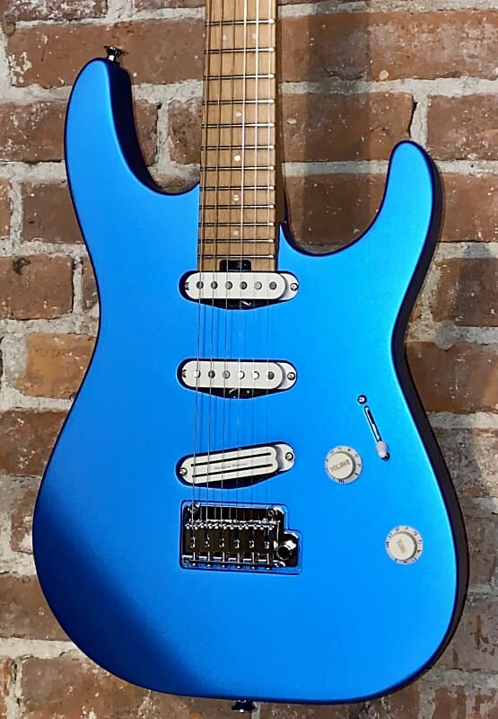

Электрогитара Charvel Pro-Mod DK22 SSS 2PT CM Electric Blue, In Stock Ships Fast, Support Small Business !