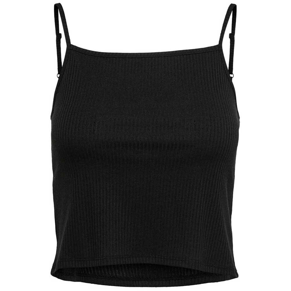

Футболка без рукавов Only Larra Crop, черный