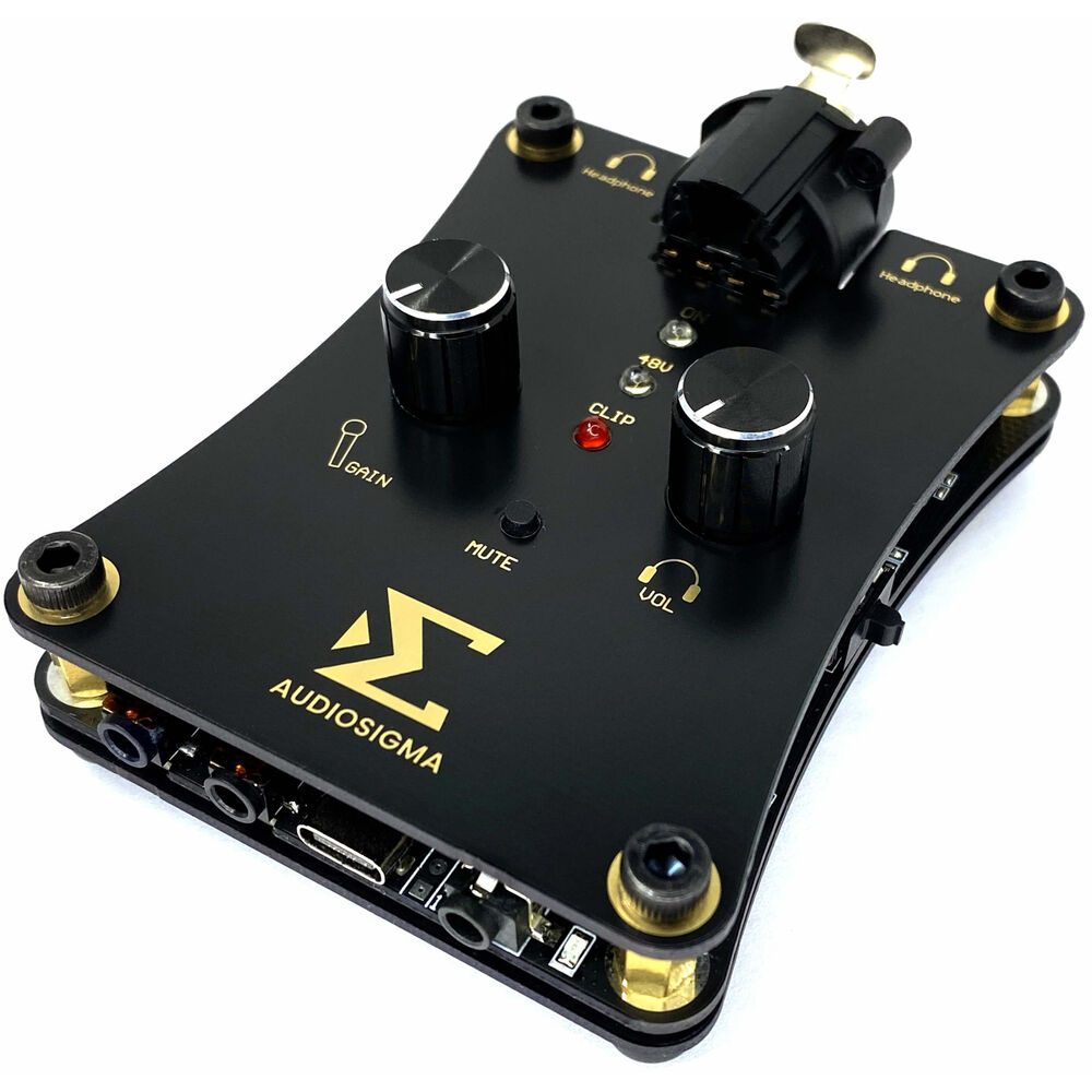 

Аудиоинтерфейс AUDIOSIGMA MikeHero Portable Audio Interface MIKEHERO
