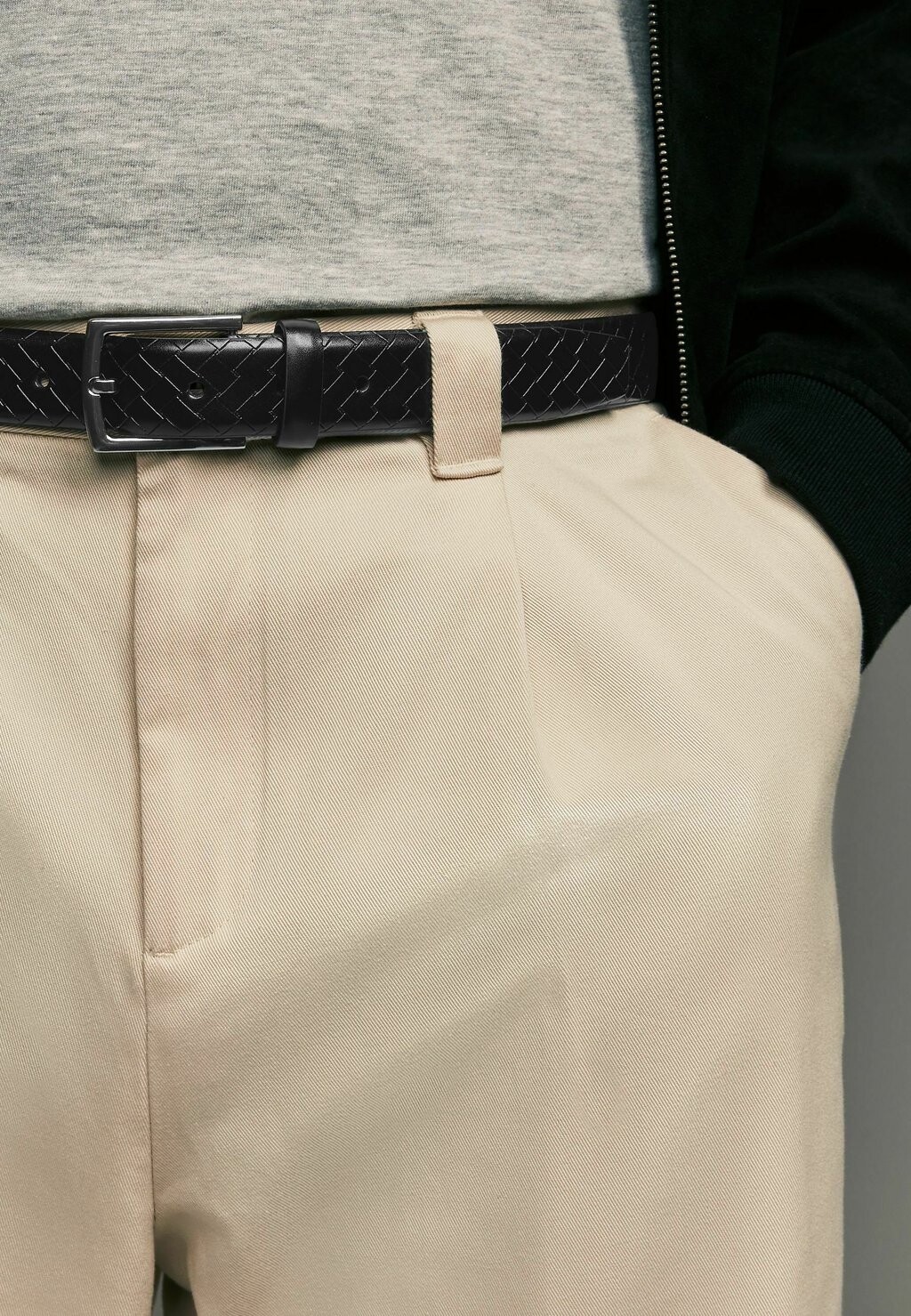 

Пояс WEAVE REGULAR FIT Next, черный