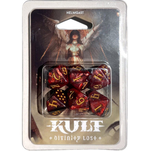 

Ролевая игра Modiphius Entertainment KULT: Divinity Lost 4E RPG - Inferno Dice Set (6)