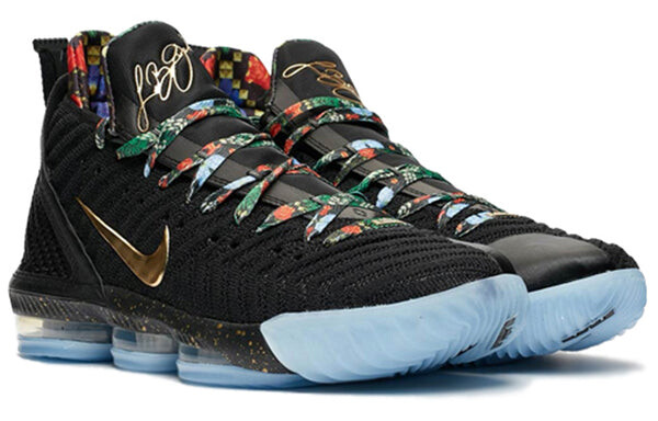 Кроссовки lebron 16 wtt ep Nike, черный — фото 2