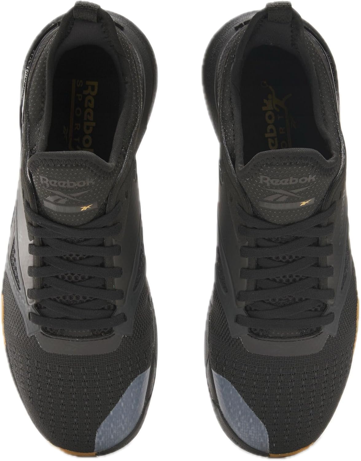 Мужские спортивные кроссовки Reebok Nano Court для пикубола, черный/серый — фото 3