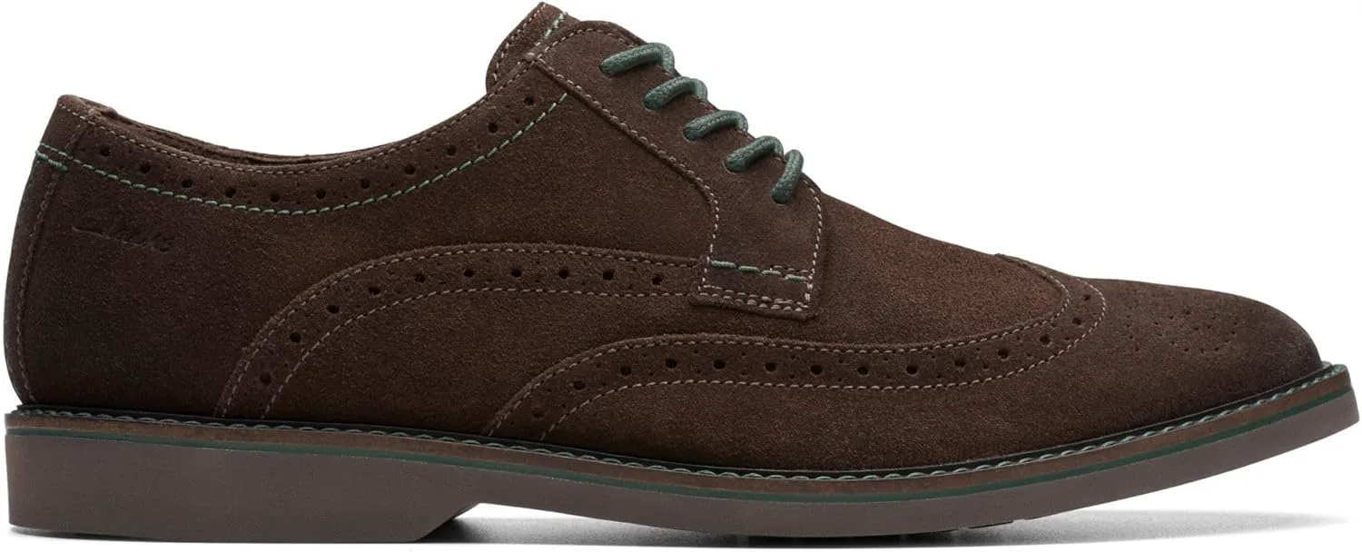 Туфли Clarks Mens Atticus Lt Limit, темно-коричневый — фото 3