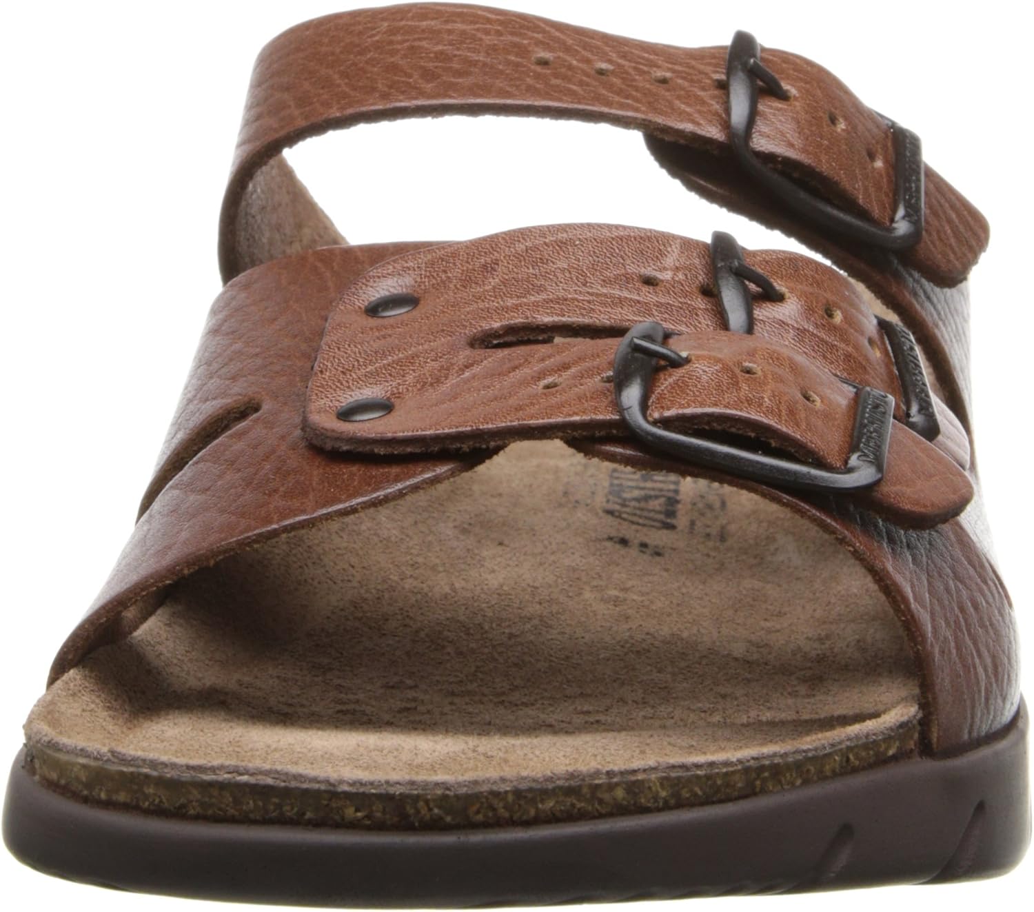 Мужские сандалии Mephisto Zach из кожи теленка цвета загара, Tan Full Grain Leather — фото 2