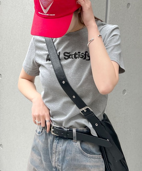 

Футболка с принтом, Acid Satisfy Futier Land, серый