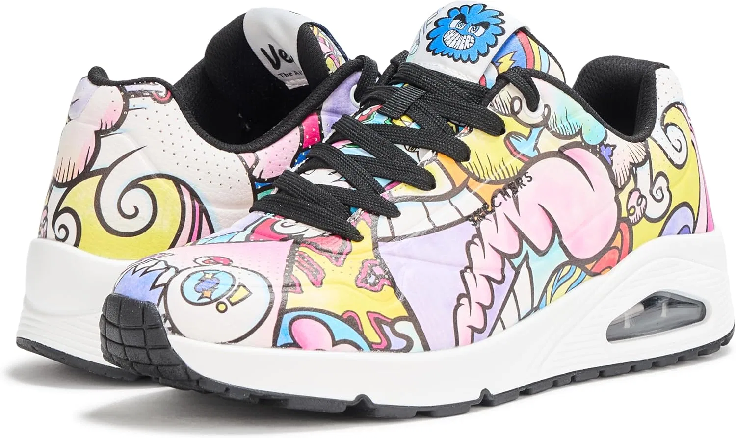 Мужские кроссовки Skechers UNO-Color Doodle, белый — фото 3