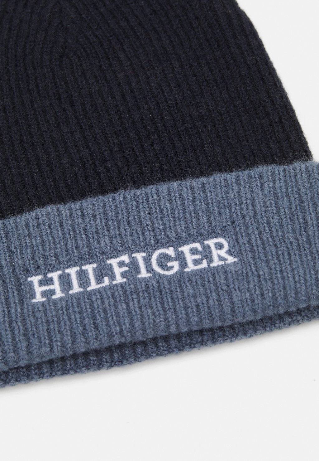 

Шарф MONOTYPE GIFTPACK BEANIE SNOOD UNISEX SET Tommy Hilfiger, синий