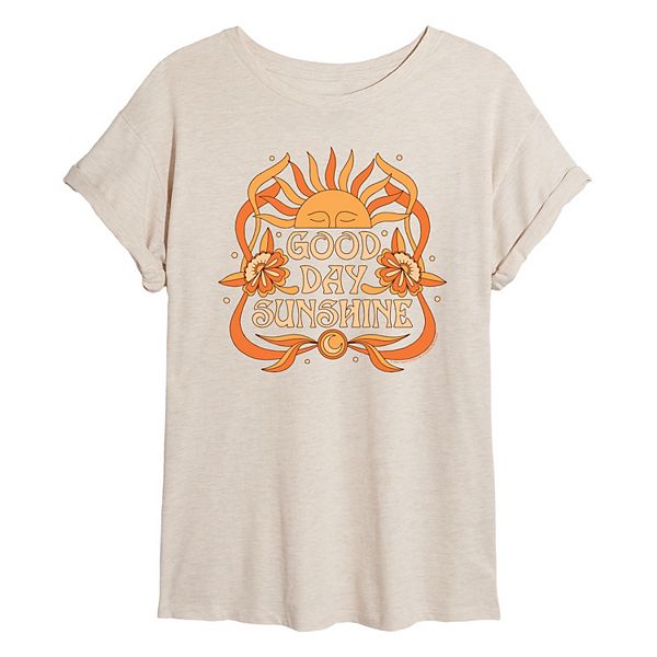 

Футболка Oversized The Beatles Good Day Sunshine Licensed Character, Beige