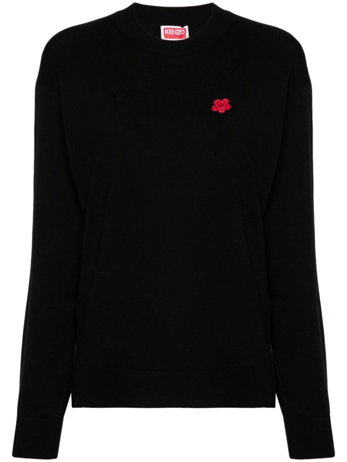 

Kenzo джемпер Boke Flower, черный