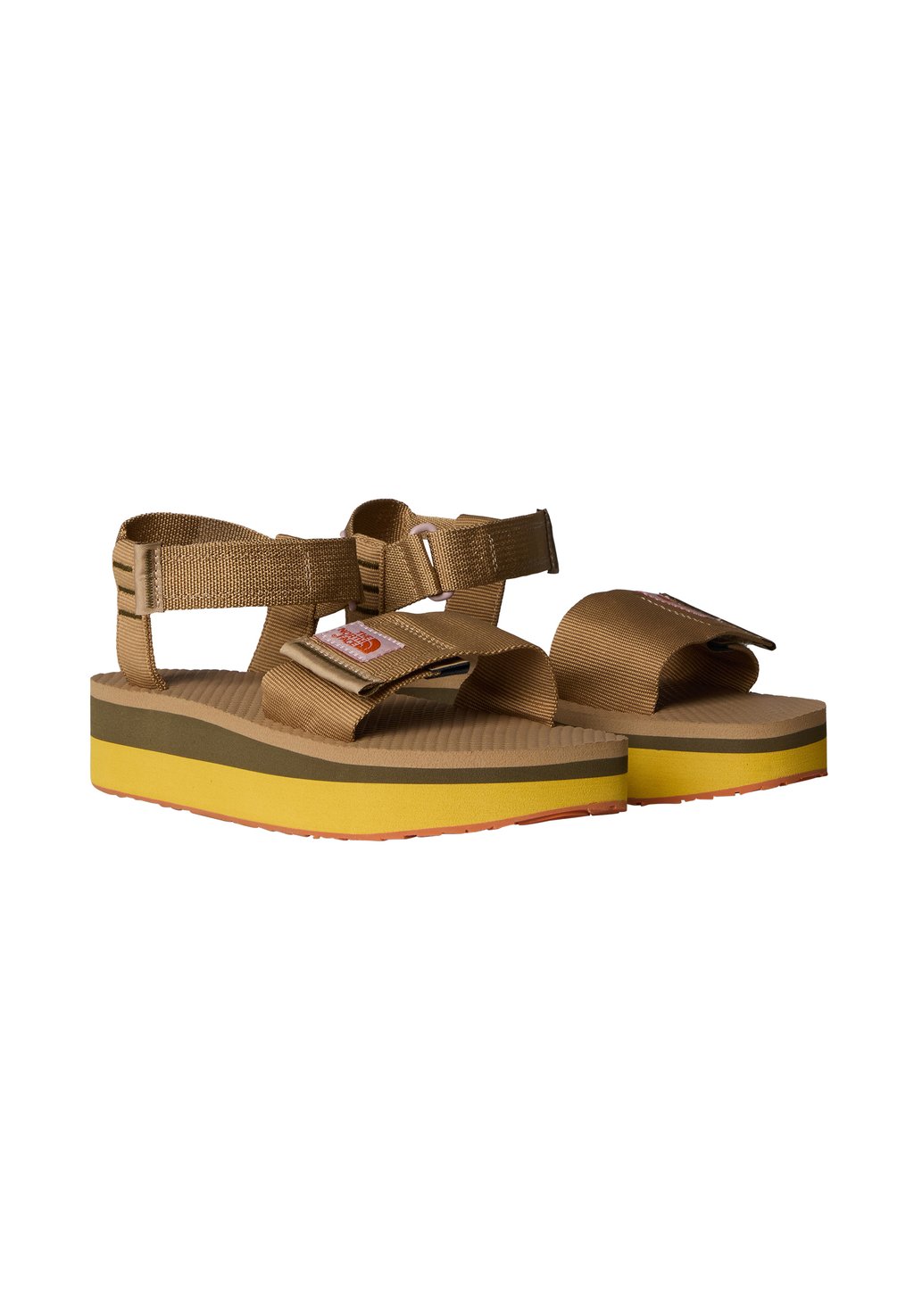 Босоножки на платформе SKEENA The North Face, цвет Sahara Iron Bronze — фото 2