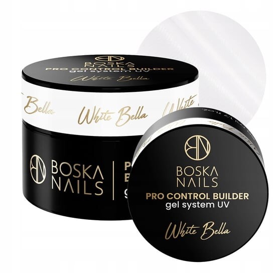 

Наращивающий УФ-гель для ногтей, 30 мл Boska Nails, Pro Control Builder White Bella