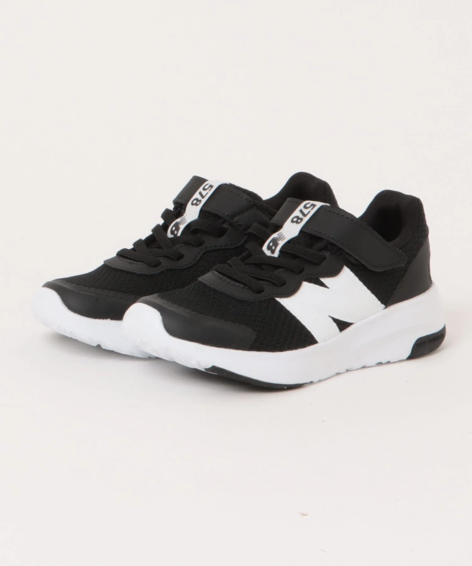 Детские кроссовки для бега сверхлёгкие PT578 V1 New Balance чёрные