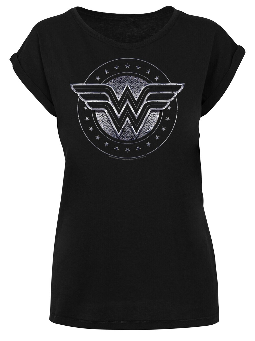 

Рубашка F4Nt4Stic Wonder Woman Star Shield, черный