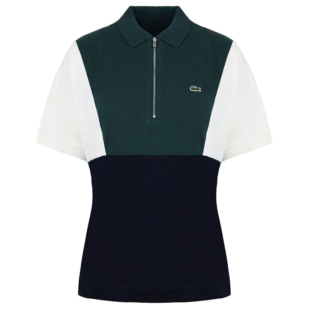 

Приталенная рубашка поло Lacoste, зеленый