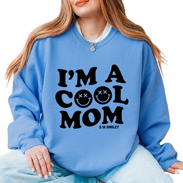 

SWSmiley футболка с надписью "I'm a cool mom" и смайликом Simply Sage Market, Carolina, Зеленый, SWSmiley футболка с надписью "I'm a cool mom" и смайликом Simply Sage Market, Carolina