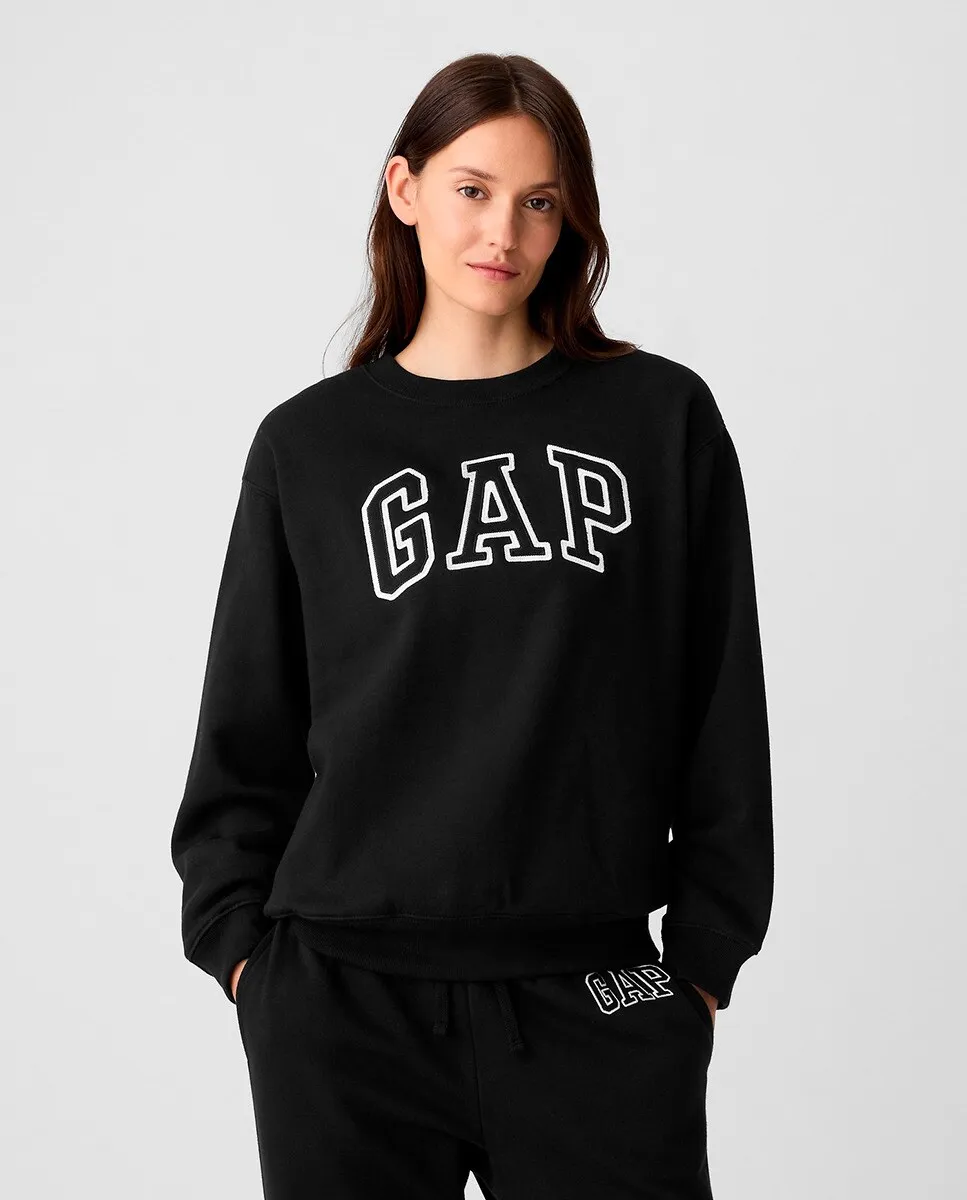

Женская толстовка с круглым вырезом Gap, цвет Natural