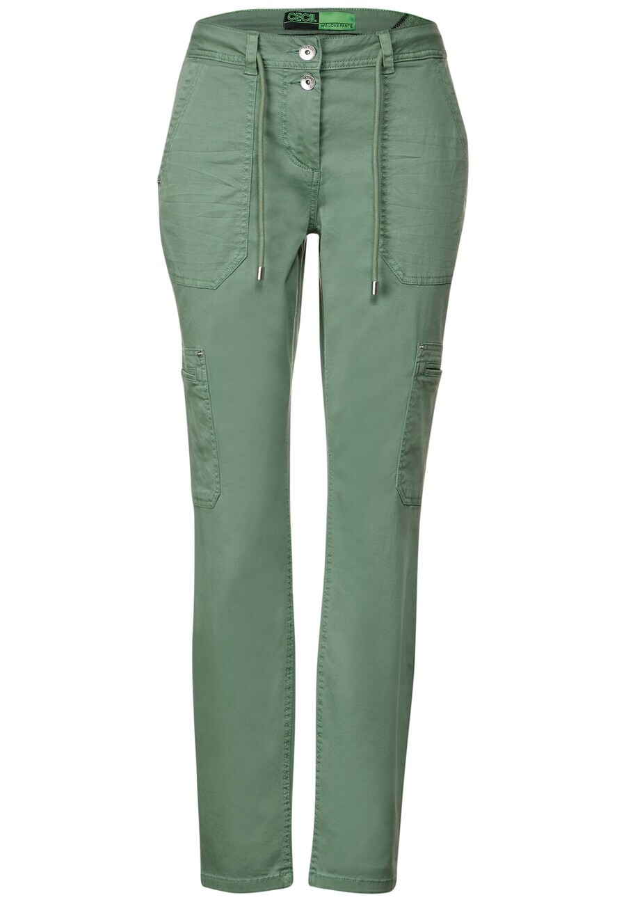 

Брюки CECIL Regular Pants, цвет Emerald