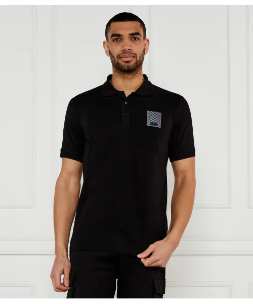 

Футболка поло Regular fit Karl Lagerfeld, черный